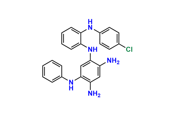 N1-(2-((4-Chlorophenyl)amino)phenyl)-N5-phenylbenzene-1,2,4,5-tetraamine