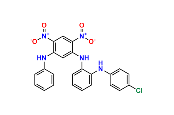 N1-(4-Chlorophenyl)-N2-(2,4-dinitro-5-(phenylamino)phenyl)benzene-1,2-diamine