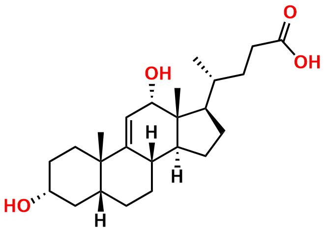 3α,12α-Dihydroxy-5β-chol-9(11)-enic Acid