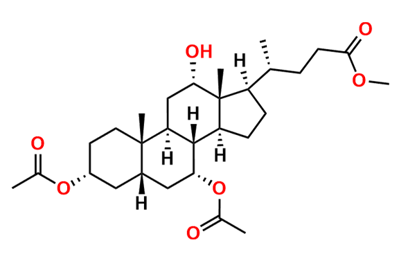 3ɑ,7ɑ- Diacetoxycholic Acid Methyl Ester