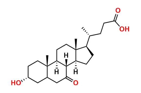 (4R)-4-((3R,8R,9S,10S,13R,14S,17R)-3-Hydroxy-10,13-dimethyl-7-oxohexadecahydro-1H-cyclopenta[a]phenanthren-17-yl)pentanoic Acid