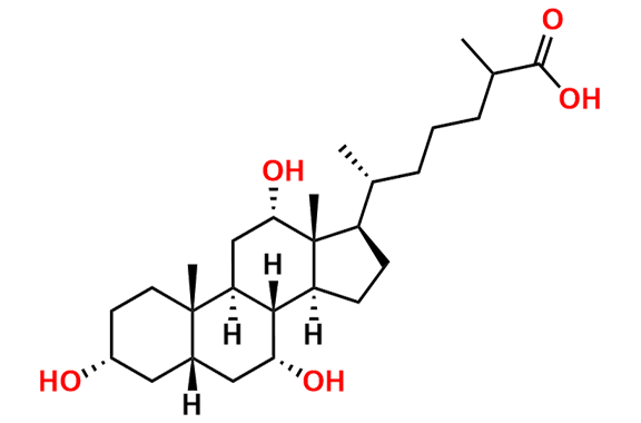 3alpha,7alpha,12alpha-Trihydroxycoprostanic Acid