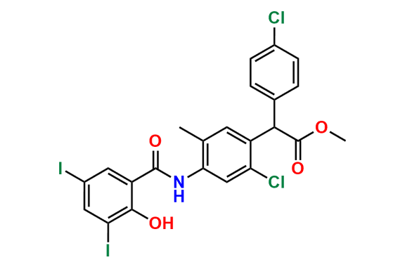 Closantel EP Impurity H