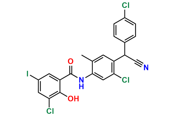 Closantel EP Impurity E