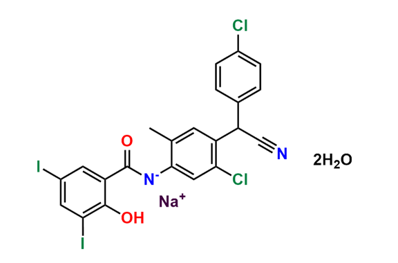 Closantel Sodium Dihydrate