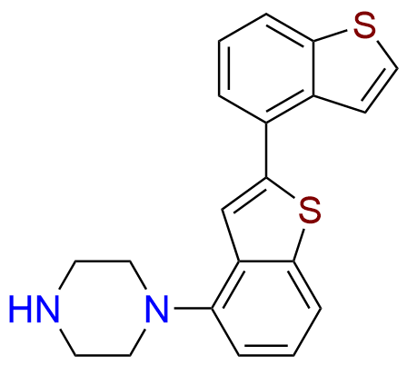 1-[2-(Benzothiophen-4-yl)benzothiophen-4-yl]piperazine