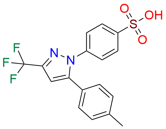 4-(5-(p-Tolyl)-3-(trifluoromethyl)-1H-pyrazol-1-yl)benzenesulfonic Acid