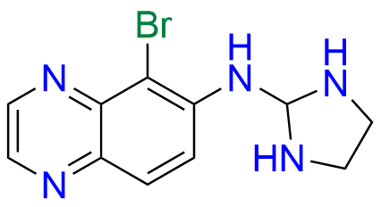 5-Bromo-N-(imidazolidin-2-yl)quinoxalin-6-amine