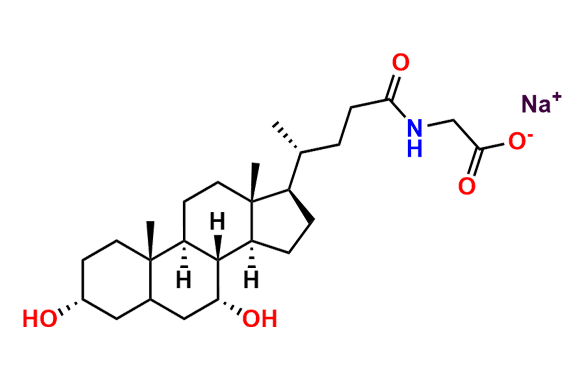 Sodium glycochenodeoxycholate