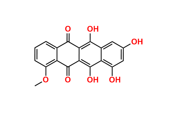 7,8-Desacetyl-9,10-dehydro Daunorubicinone