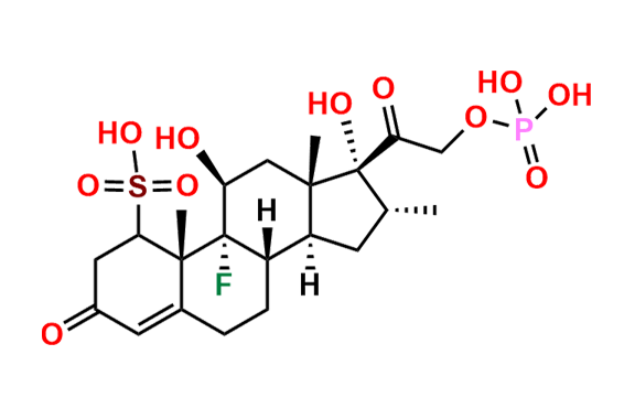Dexamethasone Phosphate Bisulfate Adduct