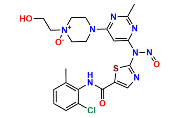 N-Nitroso Dasatinib N-Oxide Impurity