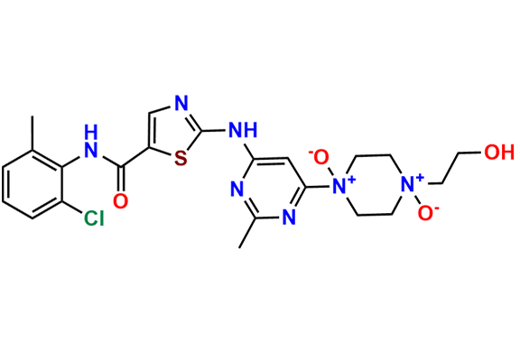 1-(6-((5-((2-Chloro-6-methylphenyl)carbamoyl)thiazol-2-yl)amino)-2-methylpyrimidin-4-yl)-4-(2-hydroxyethyl)piperazine 1,4-dioxide