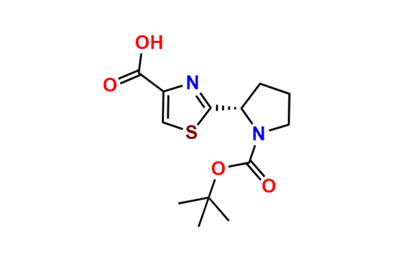 (S)-2-(1-(tert-Butoxycarbonyl)pyrrolidin-2-yl)thiazole-4-carboxylic Acid