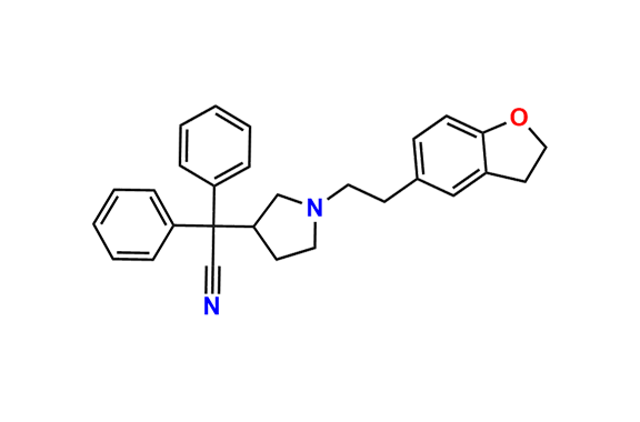 1-[2-(2,3-Dihydro-5-benzofuranyl)ethyl]-alpha,alpha-diphenyl-3-pyrrolidineacetonitrile
