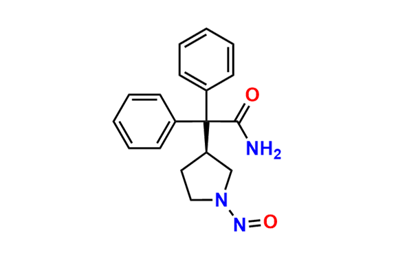 (S)-2-(1-Nitrosopyrrolidin-3-yl)-2,2-diphenylacetamide
