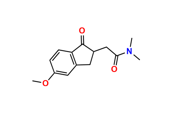 2-(5-Methoxy-1-oxo-2,3-dihydro-1H-inden-2-yl)-N,N-dimethylacetamide