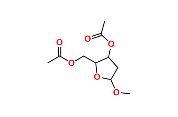 Acetic Acid 3-Acetoxy-5-methoxytetrahydrofuran-2-yl Methyl Ester