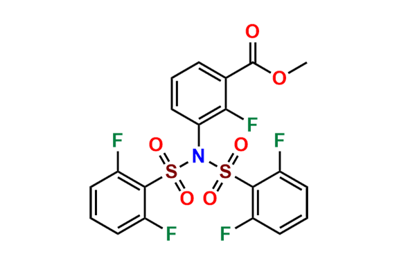 Methyl 3-(N-((2,6-difluorophenyl)sulfonyl)-2,6-difluorophenylsulfonamido)-2-fluorobenzoate