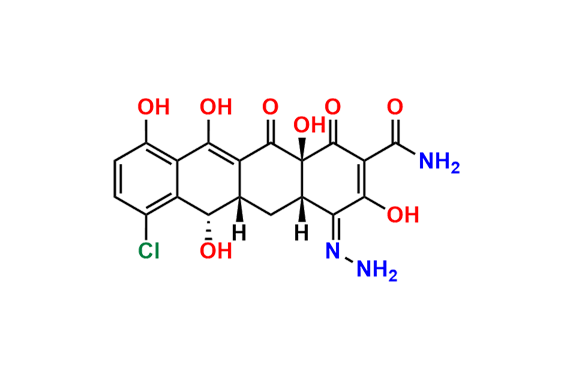 Des(dimethylamino)-4-hydrazone demeclocycline