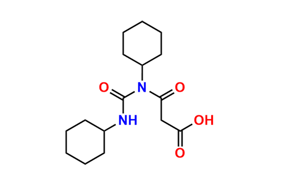 3-(1,3-Dicyclohexylureido)-3-oxopropanoic Acid