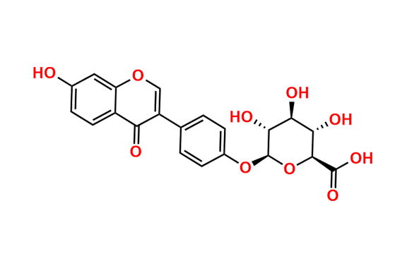 Daidzein Diacetate Daidzein 4\'-Beta-D-Glucuronide