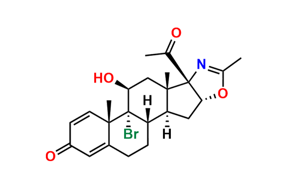 9α-Bromo-21-deacetoxy Deflazacort
