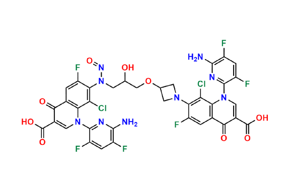 N-Nitroso Delafloxacin Impurity 13