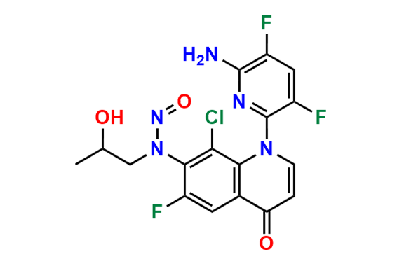 N-Nitroso Delafloxacin Impurity 11