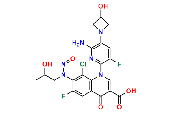 N-Nitroso Delafloxacin Impurity 9