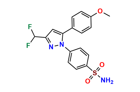 4-(3-(Difluoromethyl)-5-(4-methoxyphenyl)-1H-pyrazol-1-yl)benzenesulfonamide