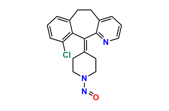 N-Nitroso Desloratadine 8-Dechloro-10-Chloro Impurity