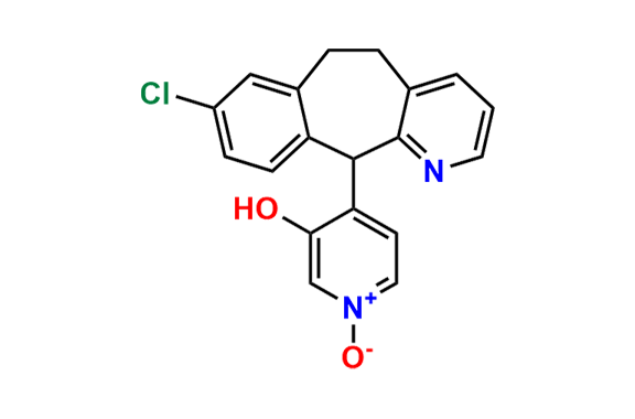 4-(8-Chloro-6,11-dihydro-5H-benzo[5,6]cyclohepta[1,2-b]pyridin-11-yl)-3-pyridinol 1-oxide