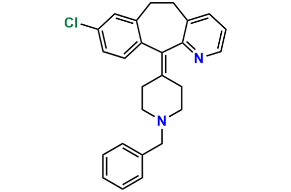 11-(1-Benzylpiperidin-4-ylidene)-8-chloro-6,11-dihydro-5H-benzo[5,6]cyclohepta[1,2-b]pyridine