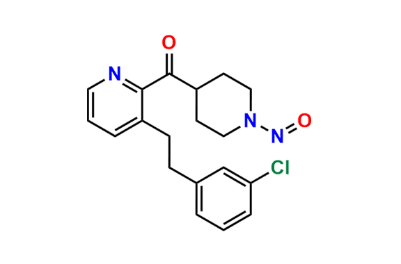 (3-(3-chlorophenethyl)pyridin-2-yl)(1-nitrosopiperidin-4-yl)methanone