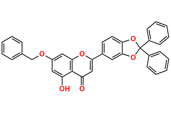 7-(Benzyloxy)-2-(2,2-diphenylbenzo[d][1,3]dioxol-5-yl)-5-hydroxy-4H-chromen-4-one