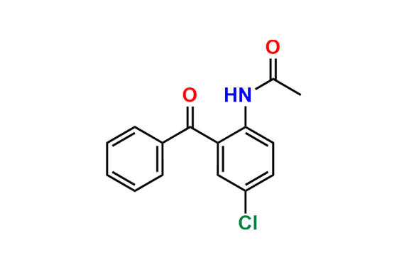 N-(2-Benzoyl-4-chlorophenyl)acetamide