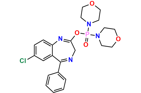 7-Chloro-5-phenyl-3H-benzo[e][1,4]diazepin-2-yl dimorpholinophosphinate
