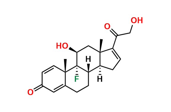 (11Beta)-9-Fluoro-11,21-dihydroxypregna-1,4,16-triene-3,20-dione