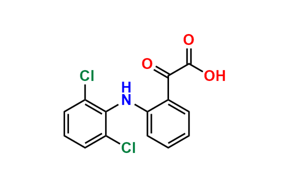 Diclofenac glyoxillic acid