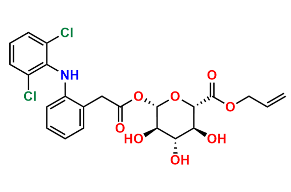 Diclofenac Acyl-β-D-glucuronide Allyl Ester