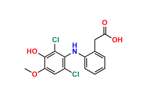 3\'-Hydroxy-4\'-methoxydiclofenac