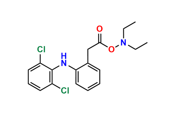2,6-Dichloro-N-(2-(2-((diethylamino)oxy)-2-oxoethyl)phenyl)aniline