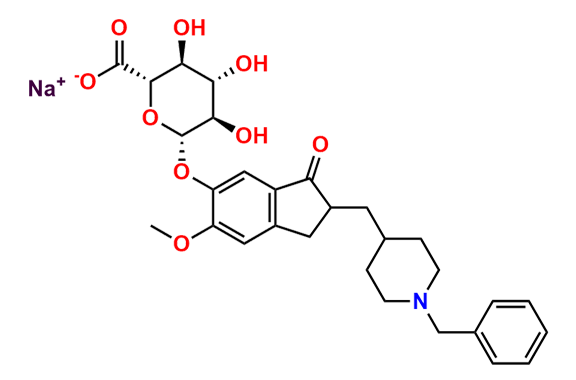 6-O-Desmethyl Donepezil Glucuronide (Mixture of Diastereomers)