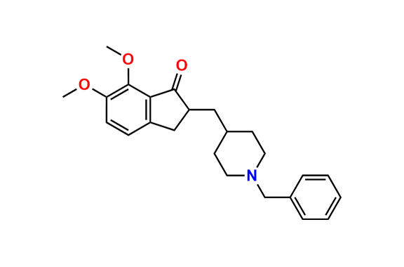1-Benzyl-4-[(6,7-dimethoxy-1-oxoindan-2-yl)methyl]piperidine