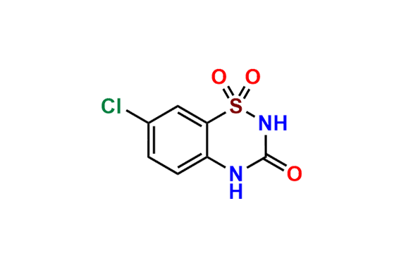 7-Chloro-2H-benzo[e][1,2,4]thiadiazin-3(4H)-one 1,1-dioxide