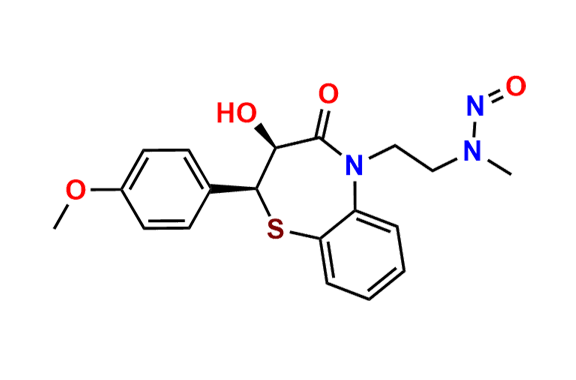  N-Nitroso O-Desacetyl-N-desmethyl Diltiazem