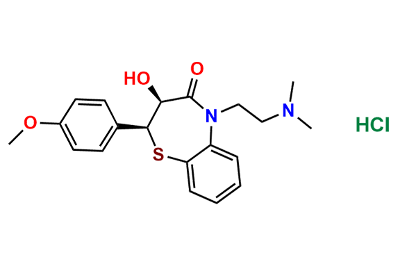 Diltiazem EP Impurity F (Hydrochloride Salt)