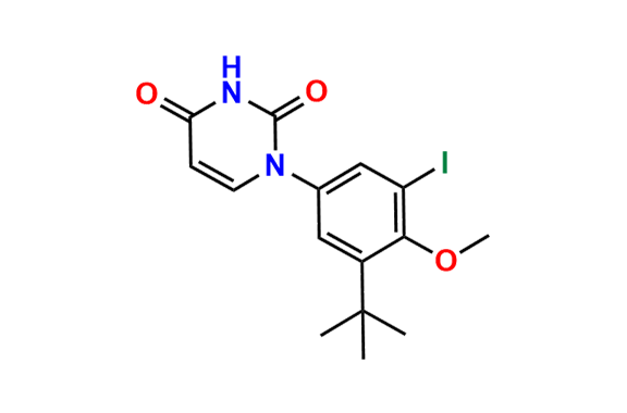 1-(3-tert-Butyl-5-iodo-4-methoxyphenyl)-pyrimidine-2,4(1H,3H)-dione
