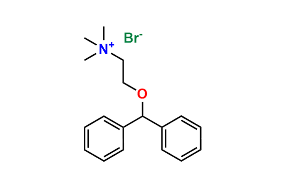 2-(Diphenylmethoxy)-N,N,N-trimethylethanaminium Bromide